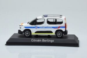 Citroen Berlingo Police Municipale v2 Bela Modra Norev 1:43 155768 Kovina
