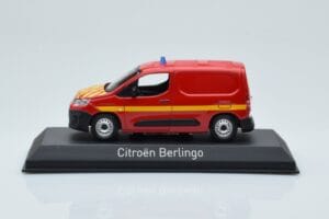 Citroen Berlingo Van Sapeurs Pompiers Rdeč Norev 1:43 155772 Kovina