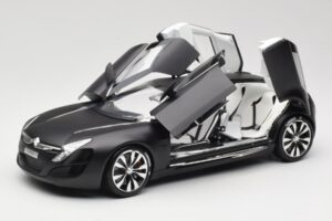 Citroen C-Metisse Matte Black Norev 1:18 181597 Kovina – slika 2 od 8