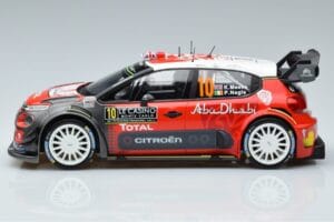 Citroen C3 WRC #10 K. Meeke / P. Nagle Rally Monte Carlo 2018 Norev 1:18 181636 Kovina – slika 3 od 6
