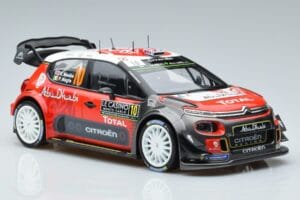 Citroen C3 WRC #10 K. Meeke / P. Nagle Rally Monte Carlo 2018 Norev 1:18 181636 Kovina – slika 4 od 6