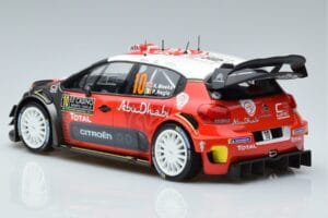 Citroen C3 WRC #10 K. Meeke / P. Nagle Rally Monte Carlo 2018 Norev 1:18 181636 Kovina – slika 5 od 6