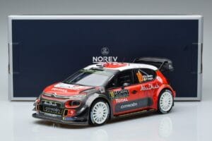 Citroen C3 WRC #10 K. Meeke / P. Nagle Rally Monte Carlo 2018 Norev 1:18 181636 Kovina – slika 6 od 6