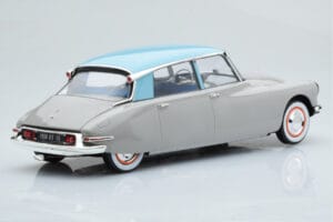 Citroen DS 19 Siv Norev 1:18 181763 Kovina – slika 2 od 6