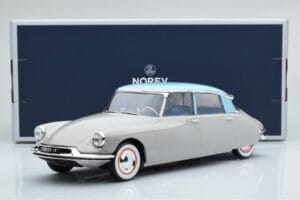 Citroen DS 19 Siv Norev 1:18 181763 Kovina – slika 6 od 6