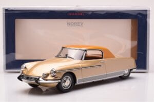 Citroen DS 19 Le Dandy Bež in Rjava Norev 1:18 181741 Kovina – slika 6 od 6