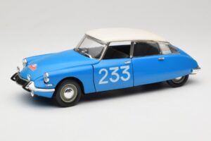 Citroen DS #233 Rally Modra Solido 1:18 8034 Kovina