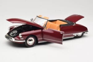 Citroen DS19 Kabriolet Bordeaux Norev 1:18 181561 Kovina – slika 2 od 8