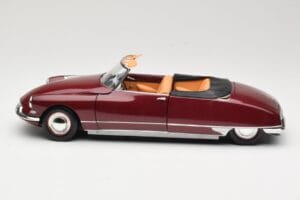 Citroen DS19 Kabriolet Bordeaux Norev 1:18 181561 Kovina – slika 4 od 8