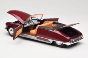 Citroen DS19 Kabriolet Bordeaux Norev 1:18 181561 Kovina – slika 5 od 8