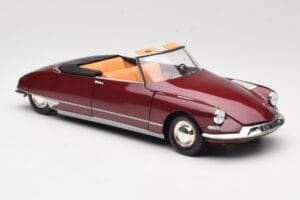 Citroen DS19 Kabriolet Bordeaux Norev 1:18 181561 Kovina – slika 6 od 8