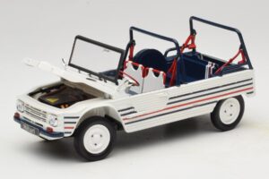 Citroen Mehari Modra Bela Rdeča Norev 1:18 181805 Kovina – slika 2 od 7