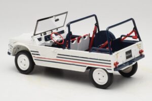 Citroen Mehari Modra Bela Rdeča Norev 1:18 181805 Kovina – slika 6 od 7