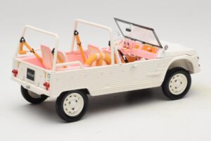 Citroen Mehari Eden Sorbet Bel in Roza Norev 1:18 181804 Kovina – slika 2 od 6