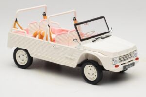 Citroen Mehari Eden Sorbet Bel in Roza Norev 1:18 181804 Kovina – slika 4 od 6