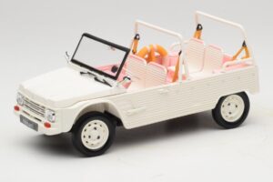 Citroen Mehari Eden Sorbet Bel in Roza Norev 1:18 181804 Kovina