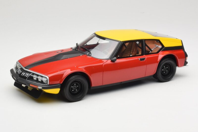 Citroen SM Maserati Proto Michelin Rdeča Rumena Bela Otto 1:18 OT080 Smola