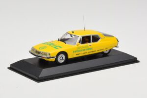 Citroen SM Maserati Unite Rapide d'Intervention Chimique Minichamps 1:43 400111091 Kovina – slika 2 od 4