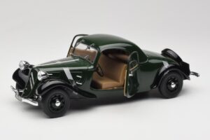 Citroen Traction Avant 11 Coupe Zelena Solido 1:18 8179 Kovina – slika 2 od 8