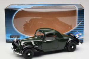 Citroen Traction Avant 11 Coupe Zelena Solido 1:18 8179 Kovina – slika 8 od 8