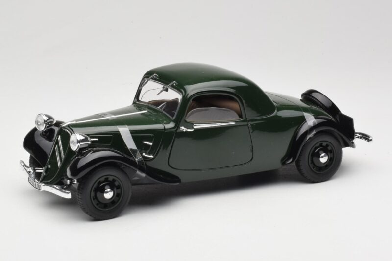 Citroen Traction Avant 11 Coupe Zelena Solido 1:18 8179 Kovina