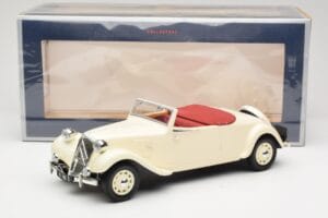 Citroen Traction Avant 11B Kabriolet Krem Norev 1:18 181440 Kovina – slika 6 od 6