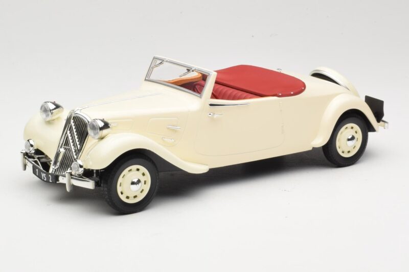 Citroen Traction Avant 11B Kabriolet Krem Norev 1:18 181440 Kovina
