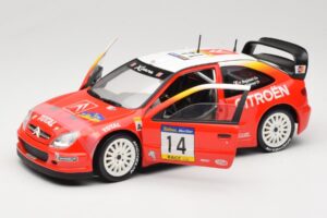 Citroen Xsara T4 WRC #14 P. Bugalski / J-P. Chiaroni WRC 2001 Solido 1:18 9021 Kovina – slika 2 od 8