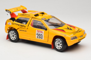 Citroen ZX Rallye Raid #203 1992 Solido 1:18 9003-N1 Kovina – slika 6 od 8