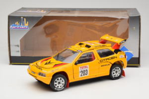 Citroen ZX Rallye Raid #203 1992 Solido 1:18 9003-N1 Kovina – slika 8 od 8