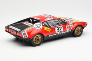 De Tomaso Pantera #32 Jaquemin / Deprez 24 Hours of Le Mans 1972 Kyosho 1:18 08855B Kovina – slika 3 od 8
