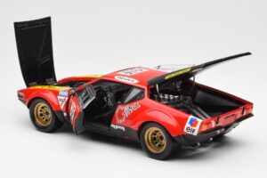 De Tomaso Pantera #32 Jaquemin / Deprez 24 Hours of Le Mans 1972 Kyosho 1:18 08855B Kovina – slika 5 od 8