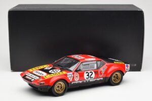 De Tomaso Pantera #32 Jaquemin / Deprez 24 Hours of Le Mans 1972 Kyosho 1:18 08855B Kovina – slika 8 od 8
