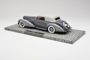 Delage D8 120 Kabriolet Siv & Temno Siv Minichamps 1:18 107115134 Kovina – slika 5 od 6