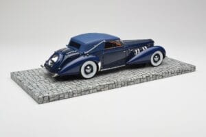 Delage D8-120 Kabriolet Two Tone Moder Minichamps 1:18 107115132 Smola – slika 2 od 6