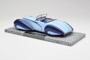 Delahaye Type 135-M Kabriolet Mullin Museum Minichamps 1:18 107116160 Kovina – slika 4 od 6