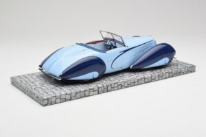 Delahaye Type 135-M Kabriolet Mullin Museum Minichamps 1:18 107116160 Kovina – slika 5 od 6