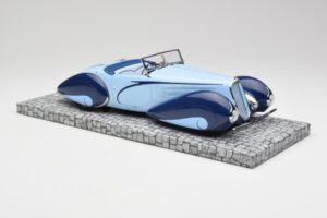 Delahaye Type 135-M Kabriolet Mullin Museum Minichamps 1:18 107116160 Kovina – slika 6 od 6