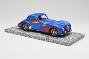 Delahaye Type 145 V12 Coupe Moder Rdeč Minichamps 1:18 107116121 Smola – slika 4 od 6