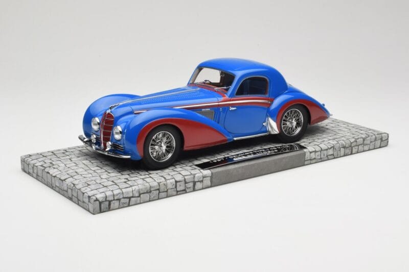 Delahaye Type 145 V12 Coupe Moder Rdeč Minichamps 1:18 107116121 Smola