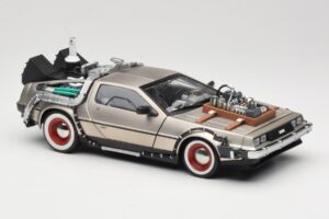 DeLorean DMC-12 Back to the Future Part III Sun Star 1:18 2712 Kovina – slika 6 od 8