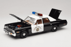 Dodge Monaco Highway Patrol CHiPS Auto World 1:18 AWSS112/06 Kovina – slika 2 od 8
