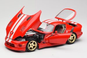 Dodge Viper GTS Rdeč Bburago 1:18 3075 Kovina – slika 2 od 8
