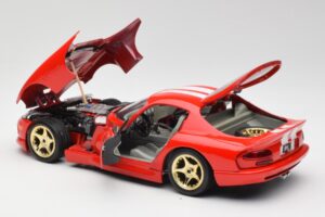 Dodge Viper GTS Rdeč Bburago 1:18 3075 Kovina – slika 5 od 8
