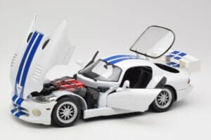 Dodge Viper GTS-R GT2 Bel 1997 Maisto 1:18 50316 Kovina – slika 2 od 8