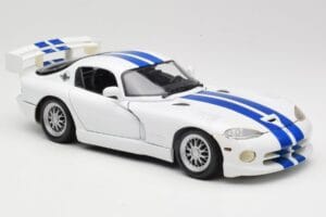 Dodge Viper GTS-R GT2 Bel 1997 Maisto 1:18 50316 Kovina – slika 6 od 8