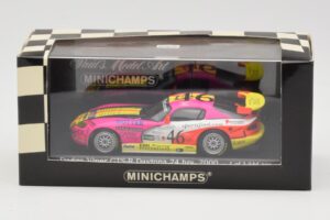 Dodge Viper GTS-R #46 Seiler / Brun / Messley 24 Hours of Daytona 2000 Minichamps 1:43 430001446 Kovina – slika 4 od 4