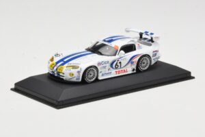 Dodge Viper GTS-R #61 Team Oreca S. Ayari / P. Gache 24 Hours of Le Mans 1997 Minichamps 1:43 430971461 Kovina – slika 2 od 4