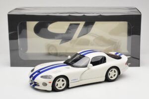 Dodge Viper GTS Stone White GT Spirit 1:18 GT940 Smola – slika 6 od 6