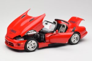 Dodge Viper RT/10 Rdeč Omejena Izdaja Bburago 1:18 3025 Kovina – slika 2 od 8